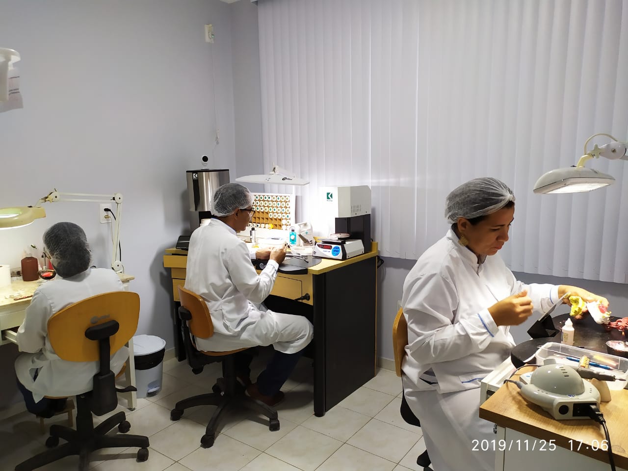 Estrutura do laboratório
