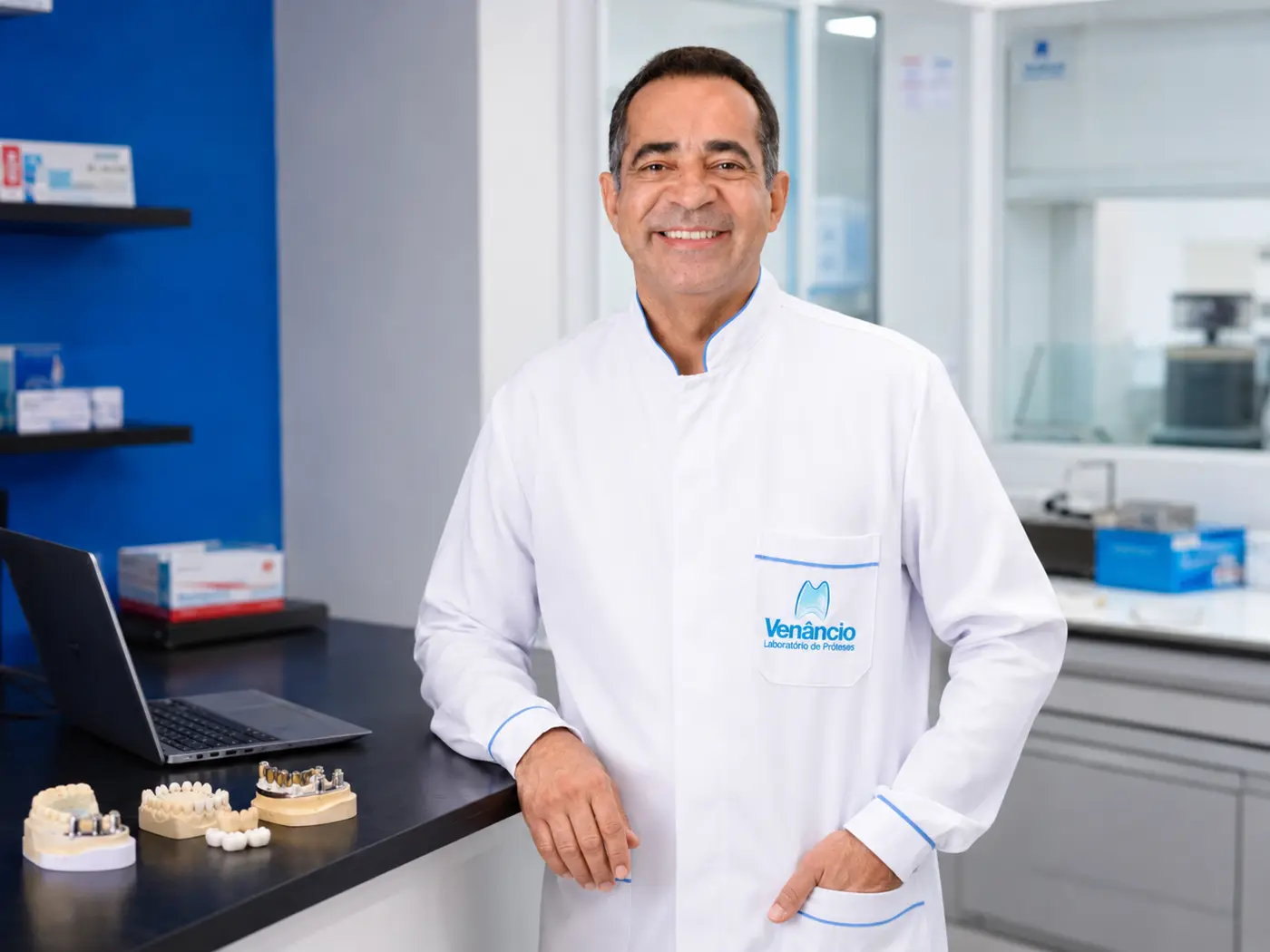 Direção técnica no laboratório